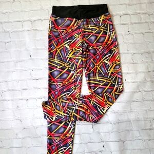 J & Me multicolor yoga‎ pants/leggins